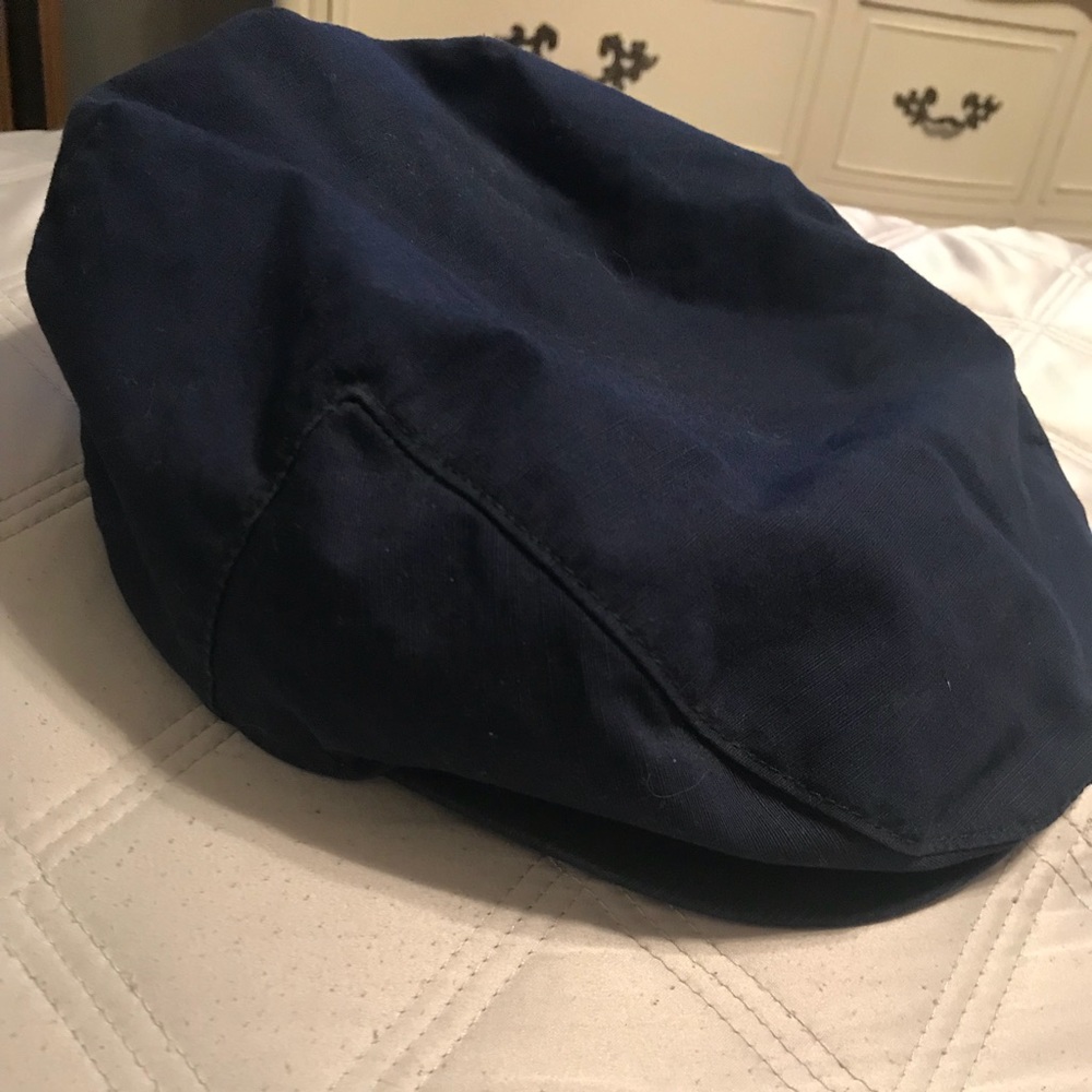 Navy blue cap